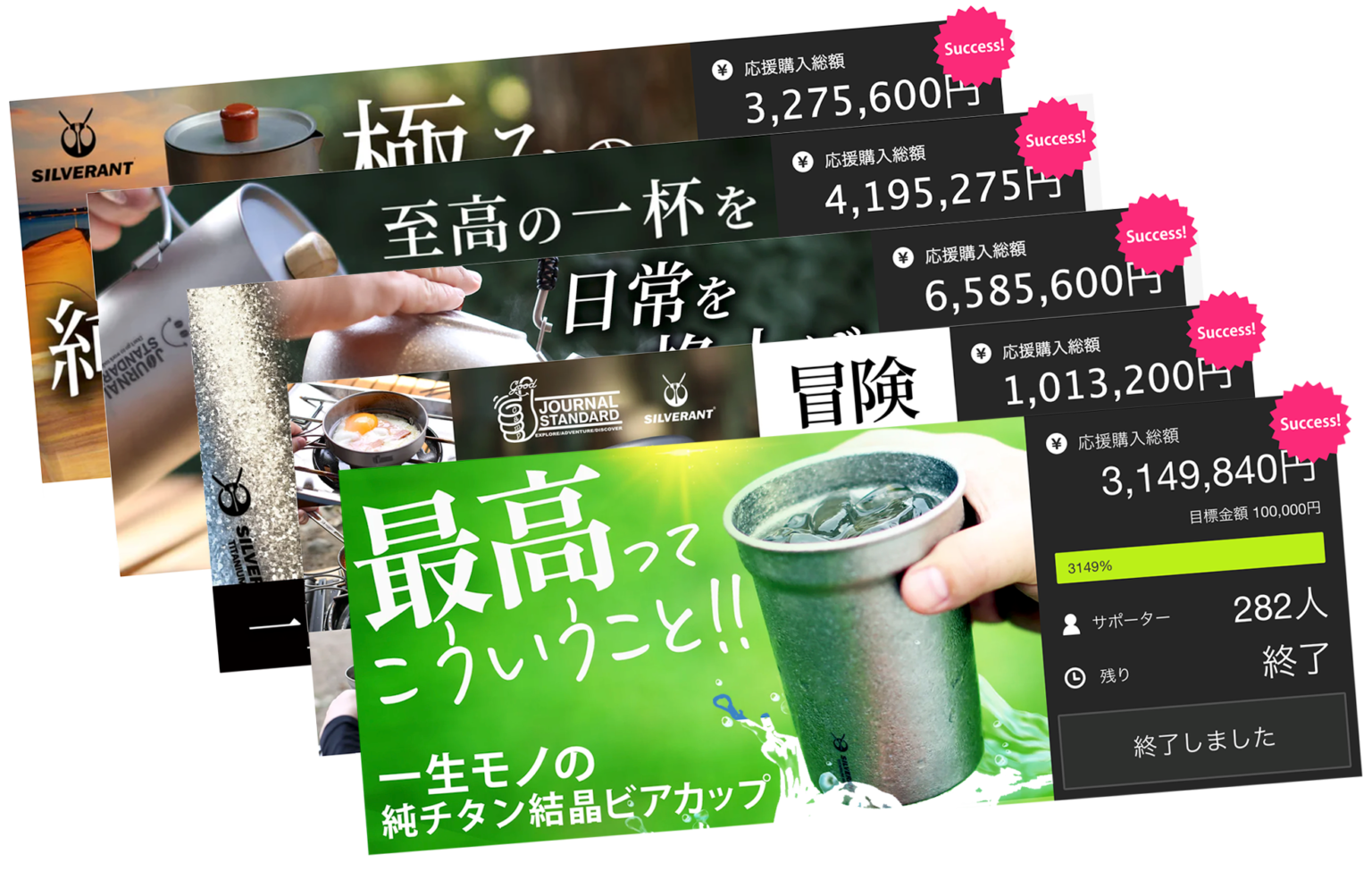 LAUNCH17の法則で生まれた成功プロジェクトの数々